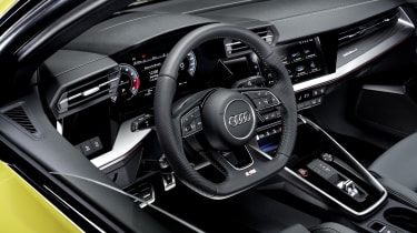 2020 Audi S3 steering wheel