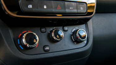 Dacia Spring hatchback switchgear