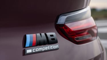BMW M8 Gran Coupe badge
