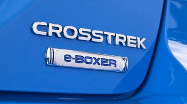New Subaru Crosstrek rear badge