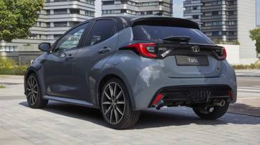 2025 Toyota Yaris rear quarter