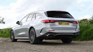 Mercedes E-Class Estate rear quarter static