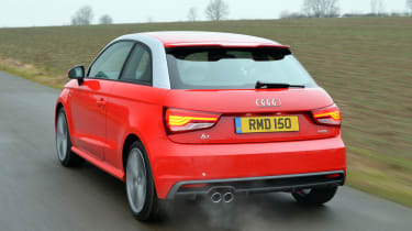 Used Audi A1 review: 2010-2019 (Mk1) - rear