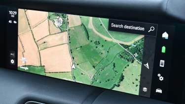 Porsche Taycan UK navigation