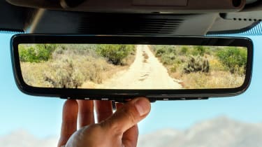 Land Rover Discovery Sport SUV ClearSight rear-view mirror