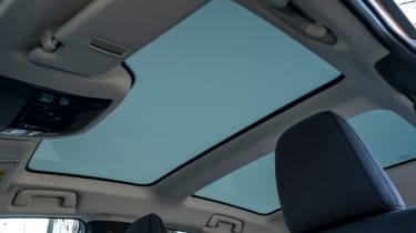 Lexus RZ SUV panoramic sunroof