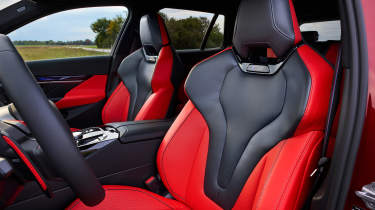 BMW M5 Touring front seats