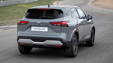 Nissan Qashqai e-Power driving - rear