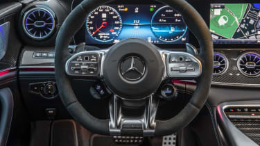 Mercedes-AMG GT 63 instrument cluster, close cropped