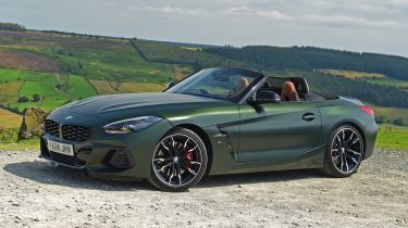 BMW Z4 UK front 3/4 static