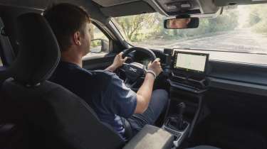 Dacia Duster SUV interior staff