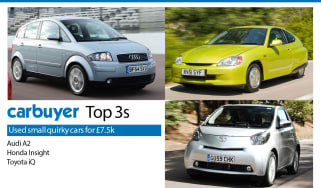 Top 3 used small quirky cars for £7,500