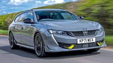 Peugeot 508 PSE front tracking