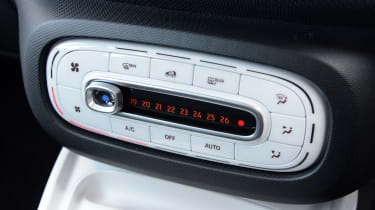 The Smart ForFour comes with automatic climate control as standard.