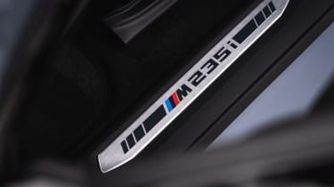BMW M235i Gran Coupe saloon door sill