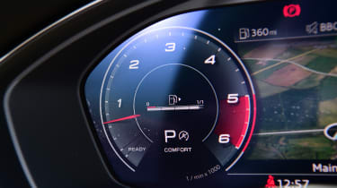 Audi S5 Sportback rev gauge