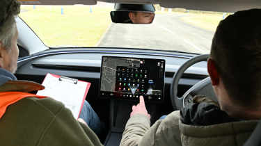 Tesla dashboard