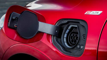 Ford Kuga Plug-in Hybrid charging flap