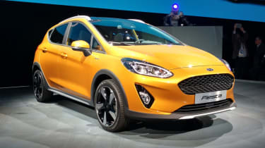 Fiesta range has also been expanded with a new semi-crossover SUV-like Fiesta Active