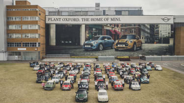 MINI 60th anniversary plant oxford outside