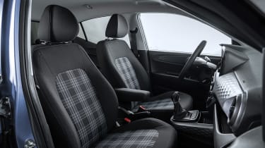 2023 Hyundai i10 facelift tartan seats