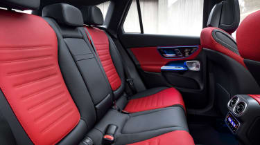 2022 Mercedes GLC interior rear