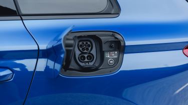 Audi Q6 e-tron charging flap