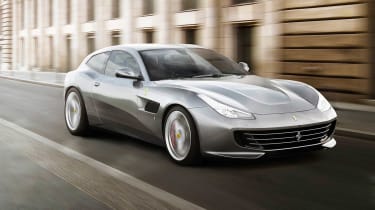 The newest Ferrari GTC4Lusso gets turbocharged V8 power and rear-wheel drive only