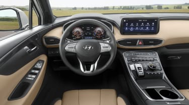 2020 Hyundai Santa Fe interior