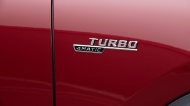 Mercedes-AMG GLA 35 turbo badge