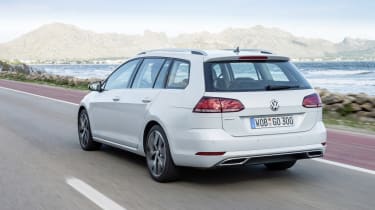 When one of the more powerful engines is fitted, the Golf Estate makes a comfortable, capable motorway cruiser
