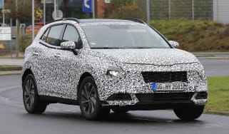 2021 Kia Sportage spy shot