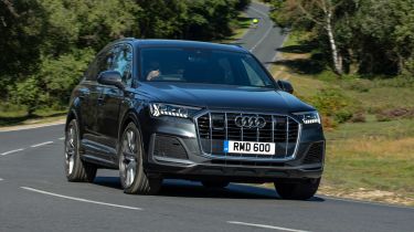 Audi Q7 SUV front cornering