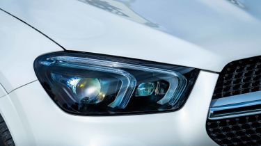 Mercedes GLE SUV Coupe headlights