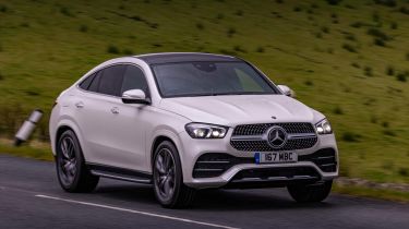 Mercedes GLE SUV Coupe front cornering