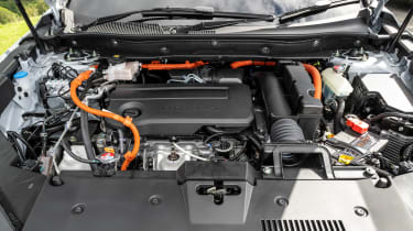 Honda CR-V SUV engine bay