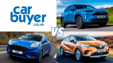 Toyota Yaris Cross vs Ford Puma vs Renault Captur: rivals comparison