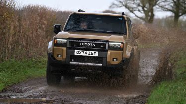 Toyota Land Cruiser front off-road