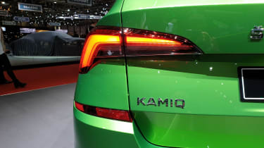 Skoda Kamiq SUV - Geneva - rear close up