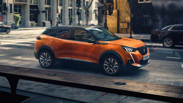 New Peugeot 2008 - high side view