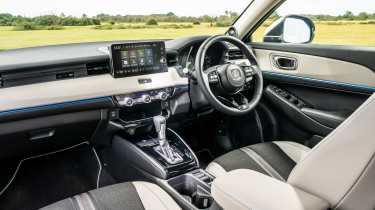 Honda HR-V facelift interior