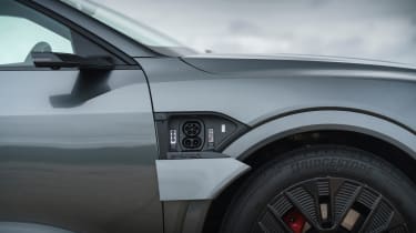 Audi Q8 e-tron charge port