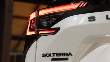 Subaru Solterra facelift rear lights