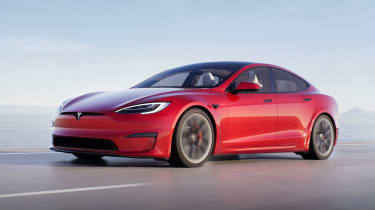 2021 Tesla Model S Plaid - front view