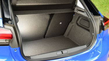 Vauxhall Corsa-e hatchback boot