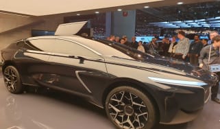 Lagonda All-Terrain SUV concept Geneva profile