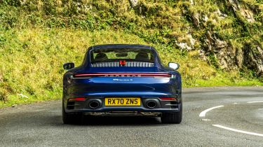 Porsche 911 coupe rear static