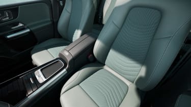 Mercedes B-Class facelift seat material