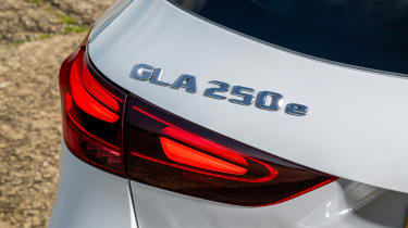 Mercedes GLA facelift rear badge