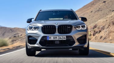 BMW X3 M Competition SUV nose